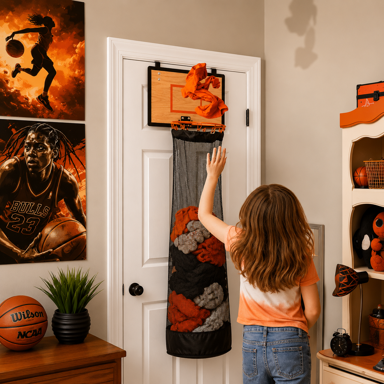 SwishWash™ Hoop Hamper