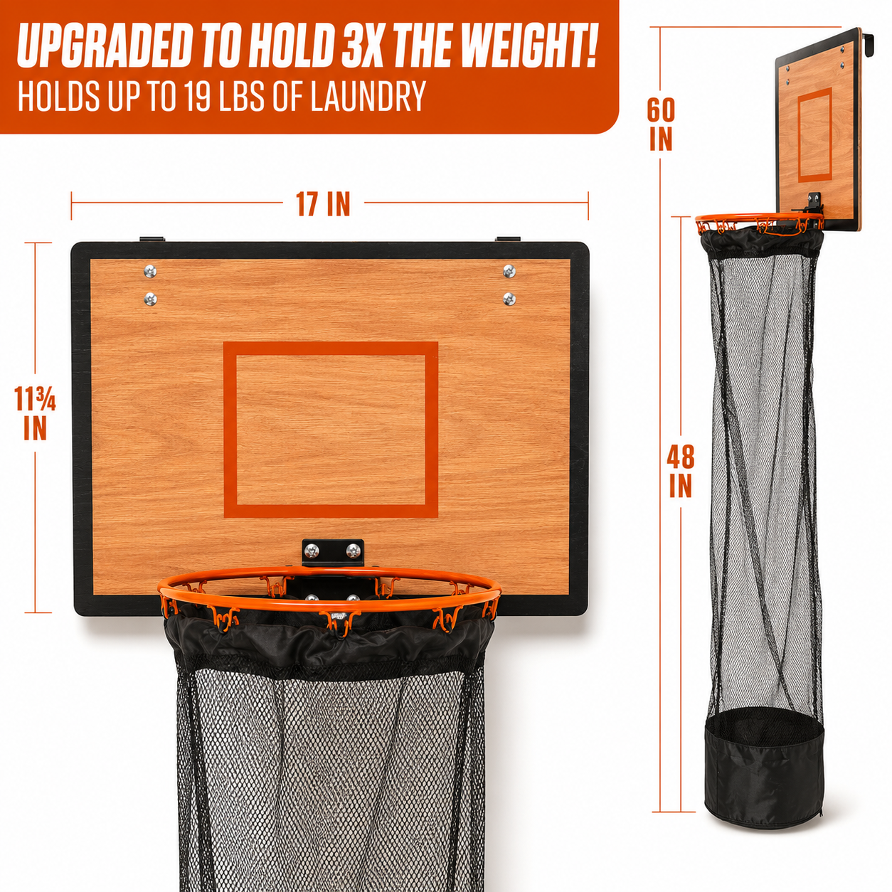 SwishWash™ Hoop Hamper
