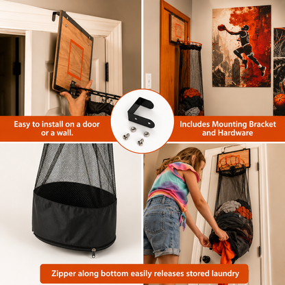 SwishWash™ Hoop Hamper